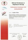Uzm. Dr. Ayşen Türk Spor Hekimliği sertifikası