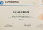 Uzm. Dr. Dilşad Bingöl Psikiyatri sertifikası