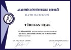 Dyt. Türekan Uçak Diyetisyen sertifikası
