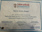 Klinik Psikolog  Melis Demir Psikoloji sertifikası