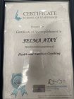 Uzm. Dr. Selma Atay İslam Geleneksel ve Tamamlayıcı Tıp sertifikası
