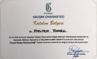 Uzm. Dyt. Meltem Tombul Diyetisyen sertifikası