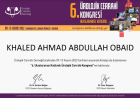 Op. Dr. Khaled Obaid Üroloji sertifikası