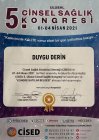 Psk. Duygu Derin Psikoloji sertifikası