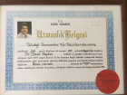 Op. Dr. Davut Baykan Genel Cerrahi sertifikası