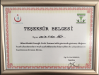 Uzm. Dr. Vildan Öğüt Çatak Dahiliye - İç Hastalıkları sertifikası
