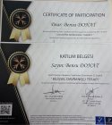 Psk. Bensu Donat Psikoloji sertifikası