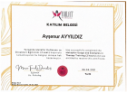 Uzm. Psk. Ayşenur Ayyıldız Psikoloji sertifikası