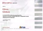 Op. Dr. Güven Görkem Genel Cerrahi sertifikası