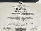 Dt. Özgür Önder Diş Hekimi sertifikası