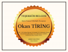 Uzm. Psk. Dan. Okan Tiring Psikoloji sertifikası