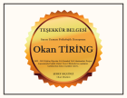 Uzm. Psk. Dan. Okan Tiring PhD(c) Psikolojik Danışman sertifikası