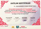 Psk. Muhammed İhsan Demetgül Psikoloji sertifikası
