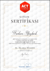 Psk. Dan. Furkan Yaylacık Psikolojik Danışman sertifikası