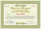 Uzm. Psk. Ezgi Turhan Psikoloji sertifikası