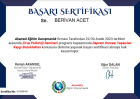Psk. Dan. Berivan Acet Psikolojik Danışman sertifikası