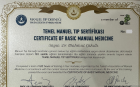 Uzm. Dr. Mahmut Çakıllı Fiziksel Tıp ve Rehabilitasyon sertifikası