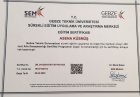 Psk. Asena Küsmüş Psikoloji sertifikası