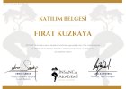 Psk. Dan. Fırat Kuzkaya Psikolojik Danışman sertifikası