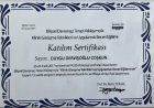 Uzm. Kl. Psk. Duygu Dervişoğlu Psikoloji sertifikası