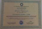 Dyt. Zehra Cabir Diyetisyen sertifikası