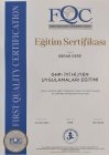 Dyt. Ebrar Dere Diyetisyen sertifikası