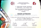 Prof. Dr. Engin Çetinkaya Ortopedi ve Travmatoloji sertifikası