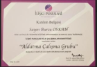 Psk. Burcu Oskan Psikoloji sertifikası