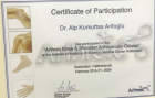 Op. Dr. Alpkorkuttaş Arifoğlu Ortopedi ve Travmatoloji sertifikası