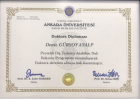 Uzm. Dr. Dt. Deniz Gürsoy Ayalp Diş Hekimi sertifikası