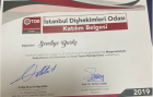 Dt. Sevdiye Umer Diş Hekimi sertifikası