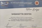 Doç. Dr. Sabahattin Destek Genel Cerrahi sertifikası