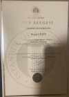 Dyt. Beyza Çetin Diyetisyen sertifikası