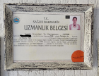 Uzm. Dr. Sevda Tan Anestezi ve Reanimasyon sertifikası