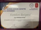 Uzm. Dr. Narmin Hatamlı Yılmaz Çocuk Sağlığı ve Hastalıkları sertifikası