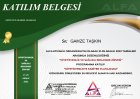 Dyt. Gamze Taşkın Diyetisyen sertifikası