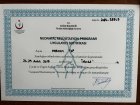 Op. Dr. Meryem Top Kadın Hastalıkları ve Doğum sertifikası