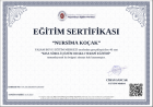 Psk. Nursima Koçak Psikoloji sertifikası