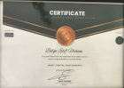 Dt. Bilge Elif Urhan Diş Hekimi sertifikası
