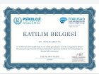 Uzm. Psk. Sinem Erusta Psikoloji sertifikası