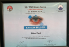 Op. Dr. Mehmet Vural Göz Hastalıkları sertifikası