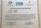 Uzm. Kl. Psk. Melis İpçi Psikoloji sertifikası