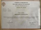 Dyt. Derya Güzel Diyetisyen sertifikası