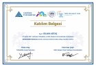 Dyt. Dilara Ağtaş Ertunç Diyetisyen sertifikası