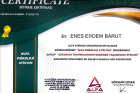 Psk. Enes Erdem Barut Psikoloji sertifikası