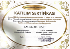 Klinik Psikolog  Emre Murat Klinik Psikolog sertifikası