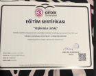 Psk. Yeşim Sıla Uysal Psikoloji sertifikası