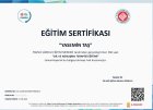 Psk. Yasemin Taş Çocuk Gelişim Uzmanı sertifikası