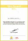 Psk. Aydın Şensoy Psikoloji sertifikası