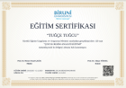 Psk. Tuğçe Tuğcu Psikoloji sertifikası